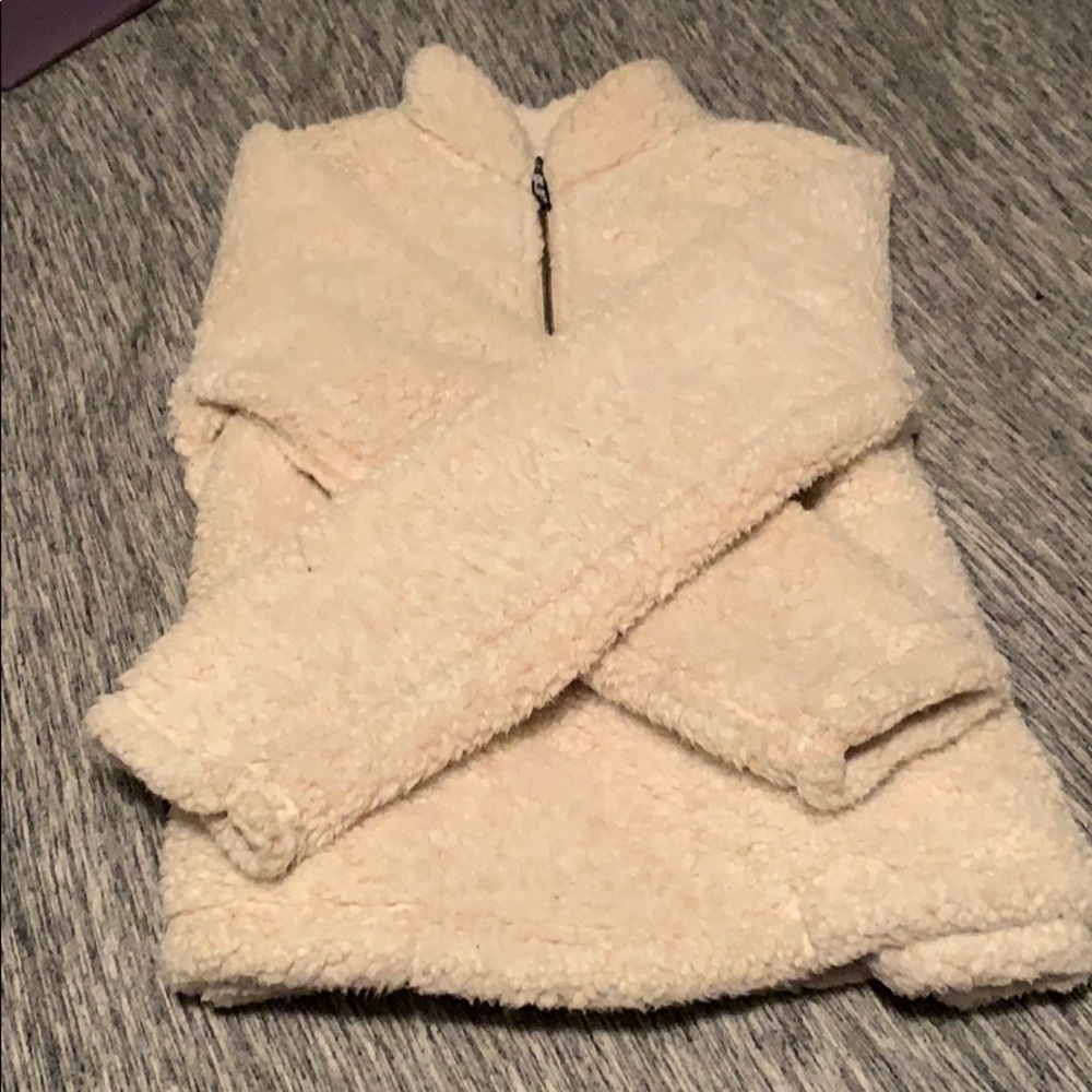 Fluffy cozy jacket!